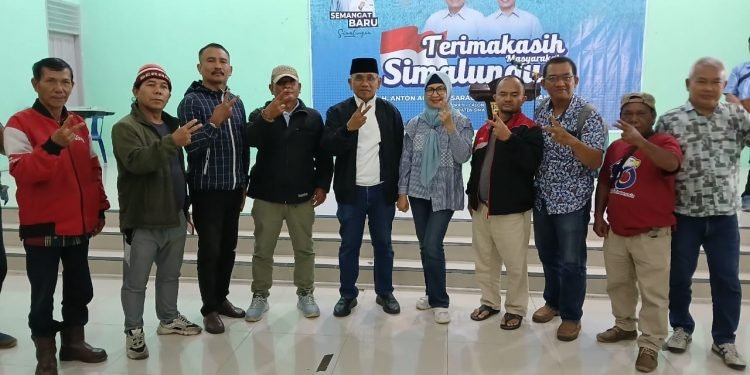 Pasangan Dr. H. Anton Achmad Saragih dan Benny Gusman Sinaga Unggul Pemilukada Kabupaten Simalungun Tahun 2024