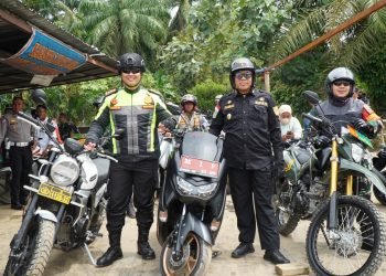 Pj Bupati Langkat Pimpin Patroli Skala Besar Pastikan Keamanan Pilkada Serentak 2024