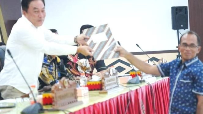 Hanura Gunungsitoli Bacakan 3 Pendapat Akhir Terhadap Ranperda Perubahan Perda Nomor 8 Tahun 2016