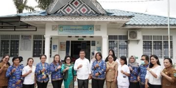 Sambangi Puskesmas Silou Malaha, Bupati Simalungun: “Tempat Layanan Kesehatan itu harus bersih”