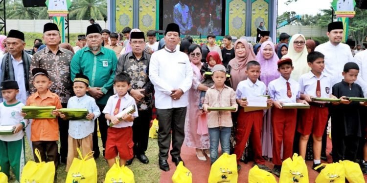 Pemkab Simalungun Gelar Peringatan Maulid Nabi Muhammad SAW Tahun 1446 H / 2024 M di Masjid Agung Al-Munawwaroh Perdagangan