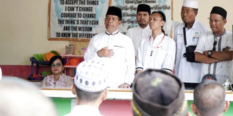 Sambangi Anak-anak Di Lokasi Rehabilitasi Korban Narkoba, Bupati Simalungun Berikan Motivasi