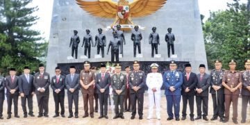 Plt Bupati Simalungun Hadiri Upacara Peringatkan Hari Kesaktian Pancasila di Tugu Sujono