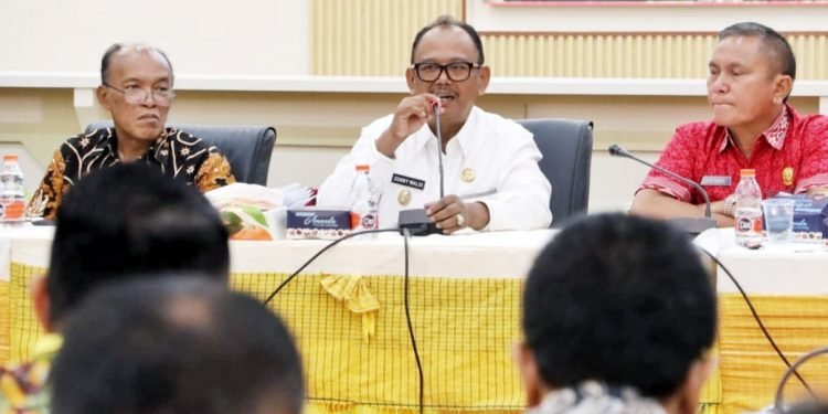 Pemkab Simalungun Gelar Rakor Pemerintahan Persiapan Pelaksanaan Pilkada Serentak Tahun 2024