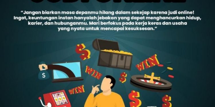 Sat Reskrim Polres Simalungun Serukan Stop Judi Online