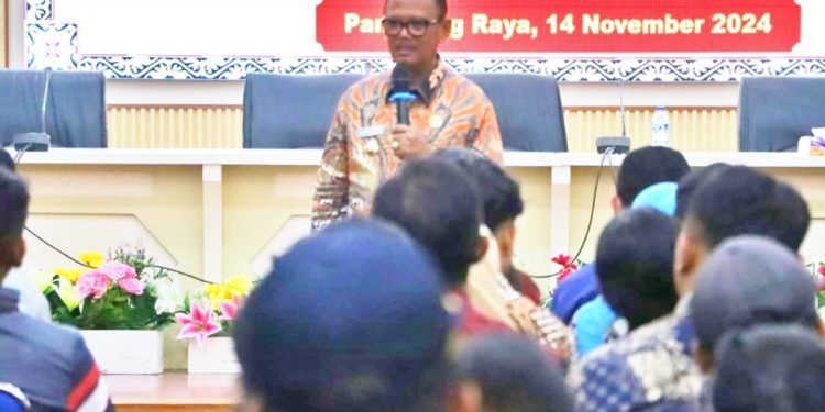 Plt Bupati Simalungun Buka Kegiatan Fasilitasi Pengelolaan Keuangan Nagori Tahun 2024