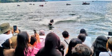 Rider Jetski dari 30 Negara Pukau Pengunjung Danau Toba Parapat Kabupaten Simalungun