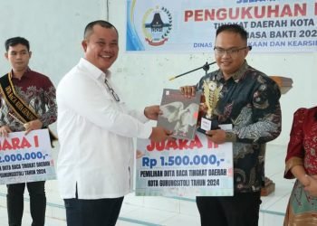 3 Duta Baca Gunungsitoli Masa Bhakti 2024-2027 Dikukuhkan
