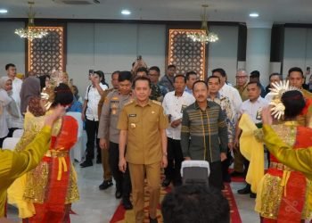 Sekda Langkat Amril Hadiri Pelepasan Purna Tugas Sekda Provsu: “Semoga Dedikasi Menjadi Nilai Ibadah”