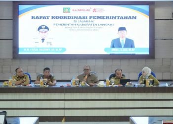 Pj. Bupati Langkat Pimpin RAKORPEM: Dorong Kolaborasi untuk Wujudkan Asta Cita Presiden RI