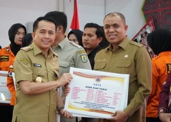 Pj Bupati Langkat Laporkan Banjir Tanjung Pura ke BNPB, Terima DSP untuk Penanganan Bencana