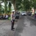 Personel Polres Langkat Amankan Penghitungan dan Rekapitulasi Suara di Gedung Pegnasos