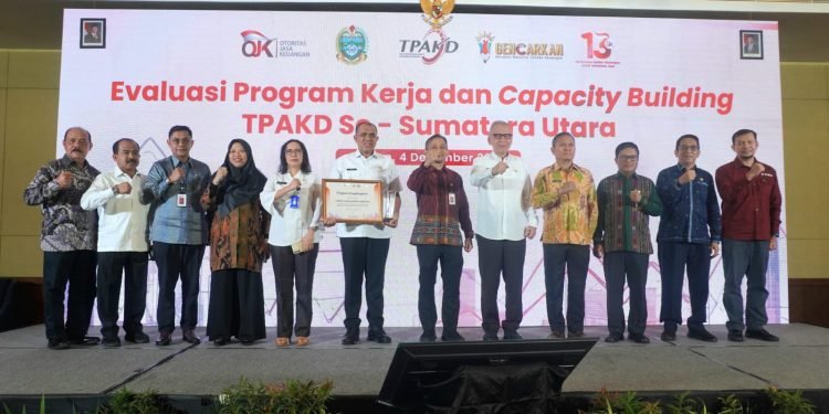 Langkat Raih Penghargaan Kabupaten Terbaik dalam Perluasan Akses Keuangan Tahun 2024