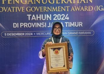 Wali Kota dr Susanti Terima Penghargaan di Ajang Innovative Government Award (IGA) 2024
