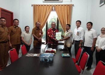 Wali Kota Gunungsitoli Terima Kunjungan Kepala Kantor Pertanahan Kabupaten Nias