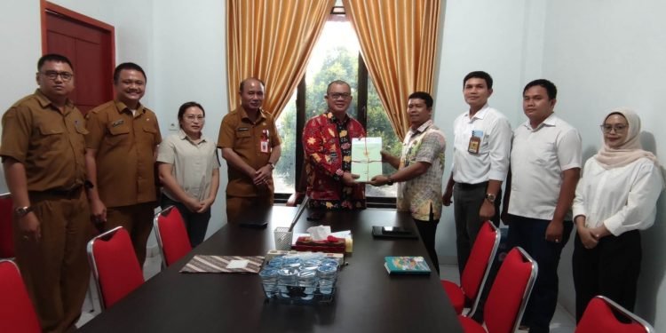 Wali Kota Gunungsitoli Terima Kunjungan Kepala Kantor Pertanahan Kabupaten Nias