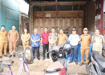 Pemko Gunungsitoli Melaksanakan Penertiban dan Kebersihan di Pasar Nou Gunungsitoli