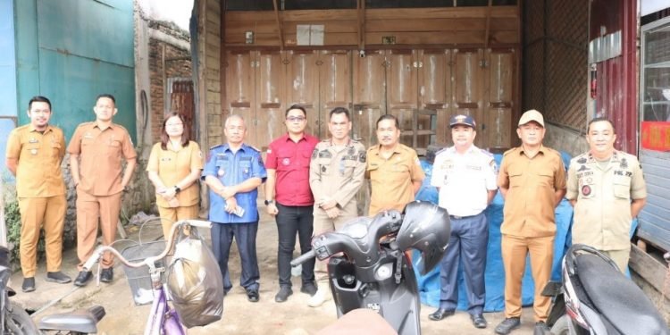 Pemko Gunungsitoli Melaksanakan Penertiban dan Kebersihan di Pasar Nou Gunungsitoli