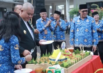 Berlangsung Meriah, Puncak Peringatan HUT Korpri ke-53 Kota Gunungsitoli Diisi Berbagai Hadiah Kejuaraan