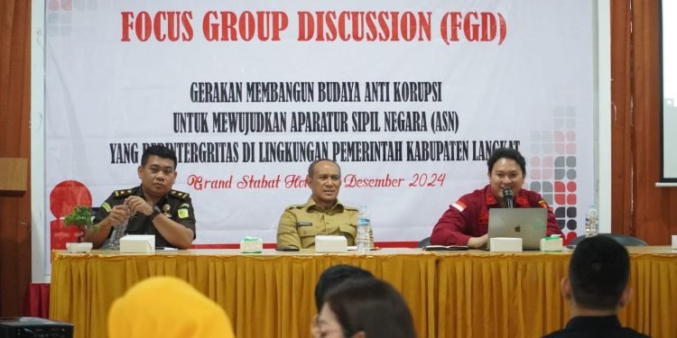 Pj Bupati Langkat Dorong Budaya Anti-Korupsi: FGD Hari Antikorupsi Sedunia Digelar di Grand Hotel Stabat