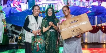 Wali Kota dr Susanti Hadiri Perayaan Natal ASN – THL Pemko Pematangsiantar