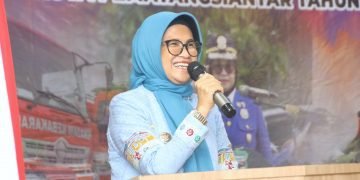 Wali Kota dr Susanti Hadiri Pelantikan dan Pelatihan Relawan Pemadam Kebakaran