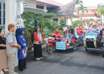 Peringatan Hari Disabilitas, Wali Kota dr Susanti Berbaur dengan Para Penyandang Disabilitas