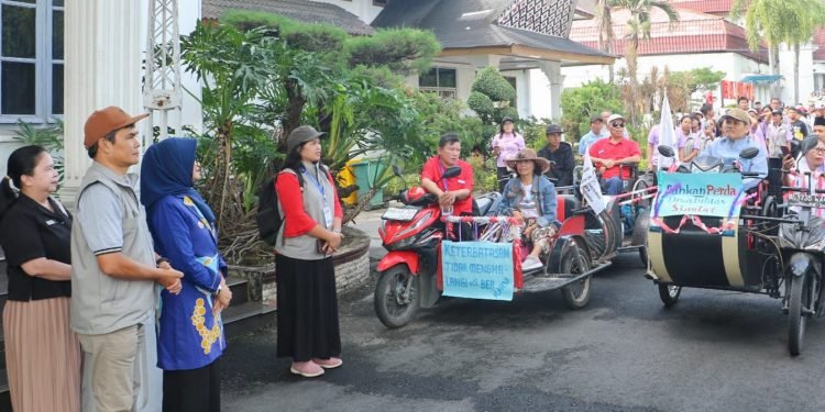 Peringatan Hari Disabilitas, Wali Kota dr Susanti Berbaur dengan Para Penyandang Disabilitas
