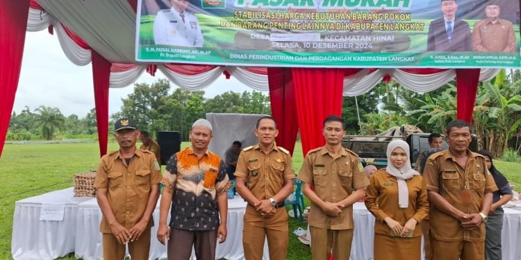 Pj. Bupati Langkat Tegaskan Komitmen Stabilitas Harga melalui Pasar Murah di Tiga Kecamatan