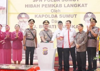 Kapolda Sumut dan Pj. Bupati Langkat Resmikan Joglo Anton Soedjarwo, Tutup Pendidikan Bintara Polri 2024