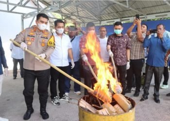 Sepanjang Tahun 2024 Polres Batu Bara Gulung Bandar dan 377 Kasus Narkoba 