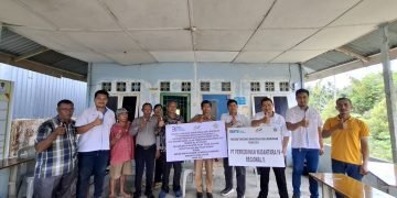 Kebun Bah Birung Ulu PTPN IV Regional II Perbaiki Jalan Desa Sepanjang 350 Meter di Simalungun