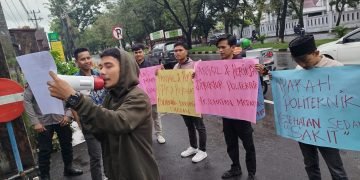 PB. ALAMP AKSI Gelar Aksi Unjuk Rasa Menuntut Kejaksaan Tinggi Sumatera Utara Mengusut Tuntas Dugaan Mark Up di Politeknik Kesehatan Medan