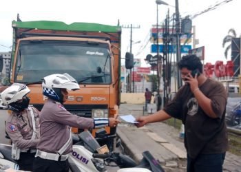 Tim Terpadu Tindak dan Tertibkan Kenderaan Sepanjang Jalan Sisingamangaraja dan Jalan Jamin Ginting Medan