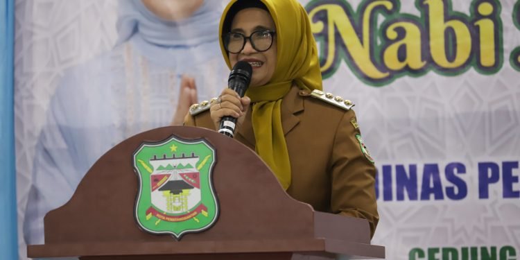 dr. Susanti Hadiri acara Isra’ Mi’raj Nabi Muhammad SAW 1446 H/2025 M, Jangan Persulit Urusan Guru