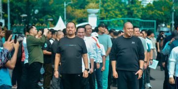 Bupati Batu Bara Terpilih Baharuddin Mengikuti Gladi Resik Jelang Pelantikan