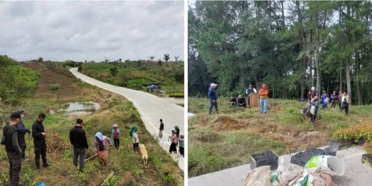 Belasan Oknum Masyarakat Ganggu Operasional TPL Sektor Simalungun