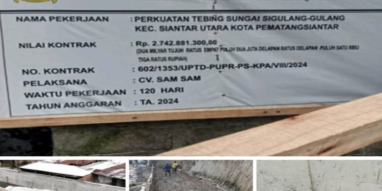 DPD LSM Kerista Sumut Laporkan Proyek Roboh Milik Dinas PUTR Provinsi Sumut ke Kejatisu