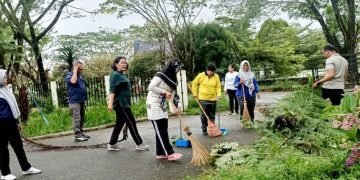 Optimalkan Pemeliharaan Kebersihan Lingkungan, Pemkab Simalungun Gelar Gotong Royong