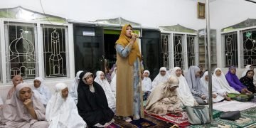 Herlina Safari Ramadhan 1446 H Pemko Pematangsiantar di Masjid Ar-Rahmat