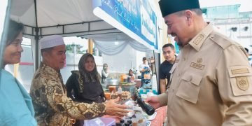 Bupati Batu Bara Buka Langsung Pasar Ramadhan Diskopukm