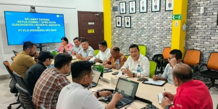 DPRD Gunungsitoli Sampaikan Keluhan Masyarakat ke PLN UP3 Nias