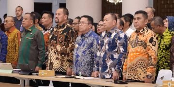 Wali Kota Pematangsiantar Wesly Silalahi SH MKn Ikuti High Level Meeting Tim Pengendalian Inflasi Daerah (TPID) se – Sumut
