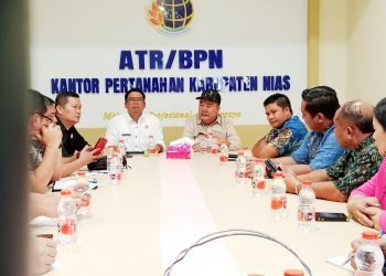 Soal PTSL, Komisi l DPRD Gunungsitoli Datangi Kantor Pertanahan Nias