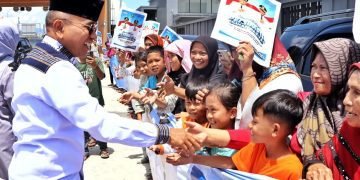 Bupati Simalungun DR H Anton Achmad Saragih dan Wakil Bupati Benny Gusman Sinaga di Sambut Masyarakat dengan Antusias