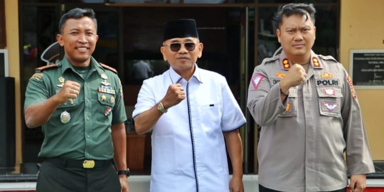 Bangun Sinergi Untuk Kemajuan Simalungun, Bupati Silaturrahmi Ke Dandim dan Kapolres