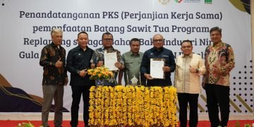 PTPN IV PalmCo Jalin Kerja Sama Produksi Nira dari Batang Sawit Guna Stimulus Ekonomi Masyarakat