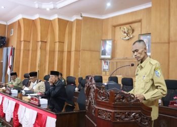 DPRD Paripurna Batu Bara Terima LKPJ 2024