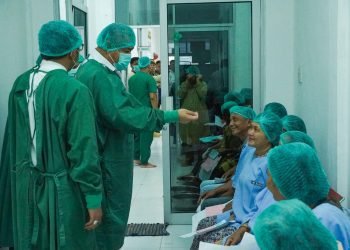 Beri Dukungan, Wabup Batu Bara Hadiri Operasi Katarak Gratis