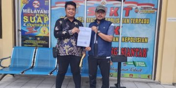 Didampingi Kantor Hukum Rekan Joeang Law Office PT SMS Finance Secara Resmi Laporkan Mangiring Nainggolan